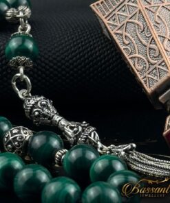 Alternative view of Malachite Rosary