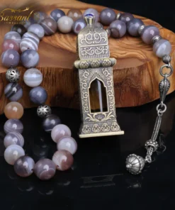 Botswana Agate Rosary
