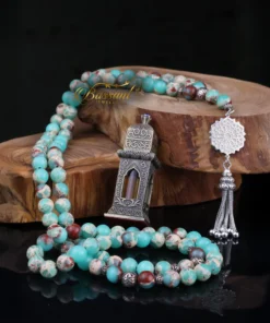 Aqua Impression Jasper Rosary