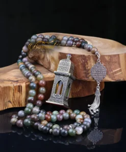 Moss Agate Rosary