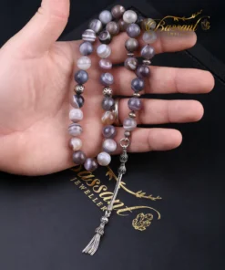 Botswana Agate Rosary
