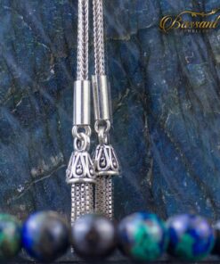 Alternative view of Azurite Rosary